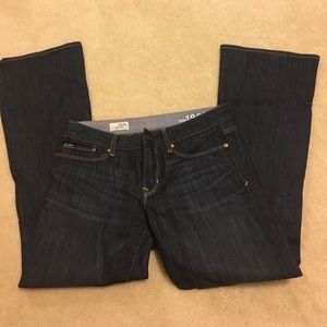Gap boot cut dark blue jeans
